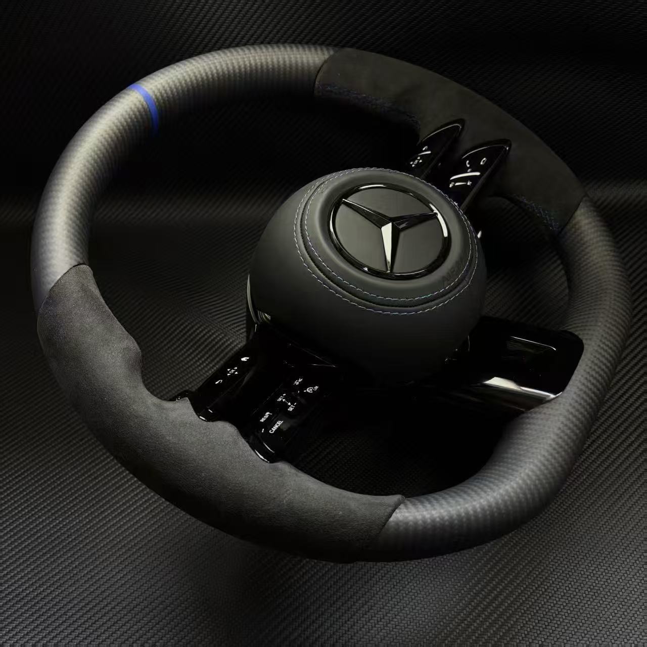 NEW carbon Steering wheel for Mercedes-Benz AMG W167 W177 W190 W205 W206 W213 W217 W222 W223 X253 W290 W292 W463 W464