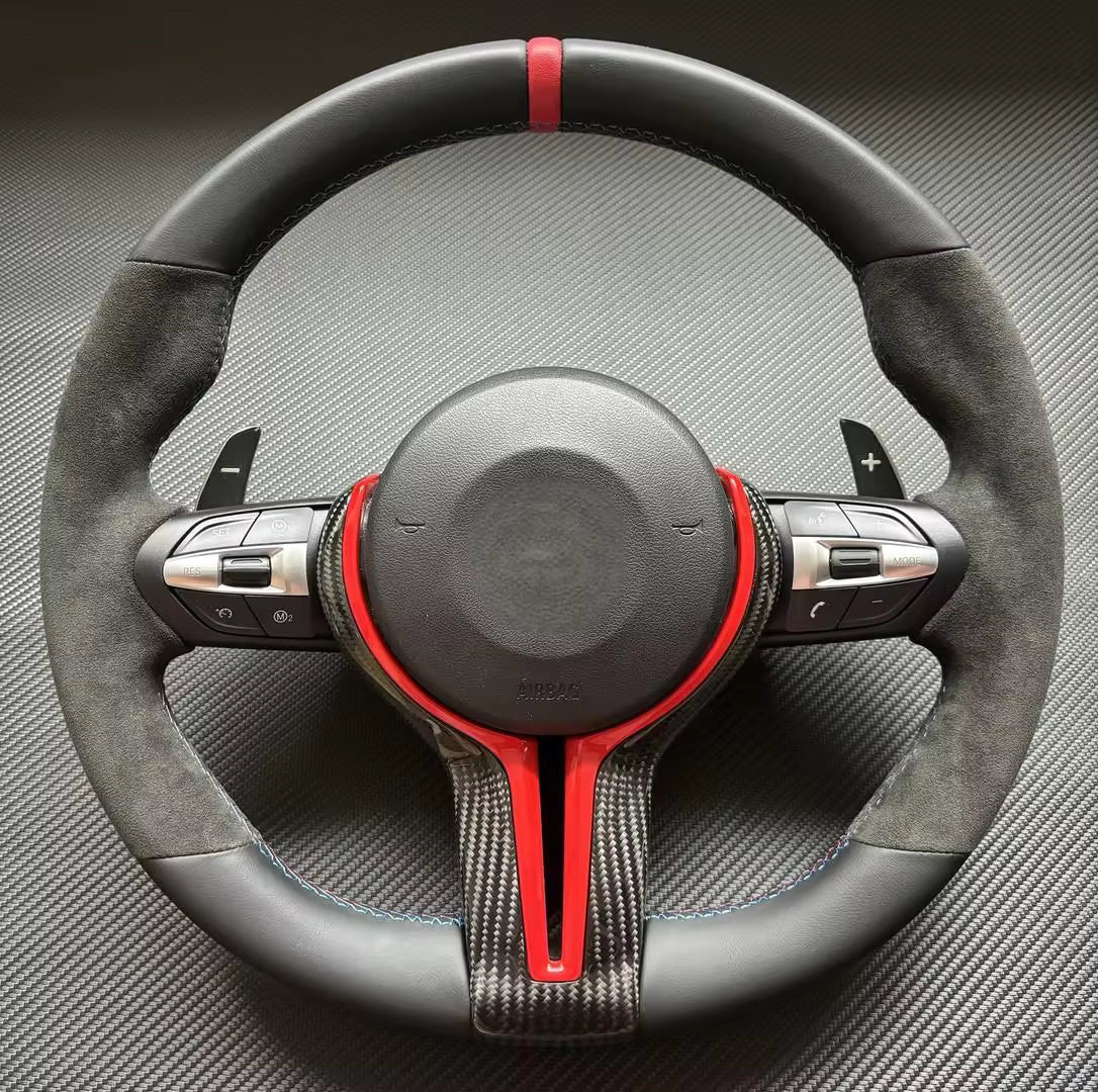 Dry carbon Steering Wheel for BMW F01 F02 F06 F07 F10 F11 F12 F13 F14 F15 F16 F22 F30 F31 F32 F33 F34 F80 F82 F83 F85 F86 F87