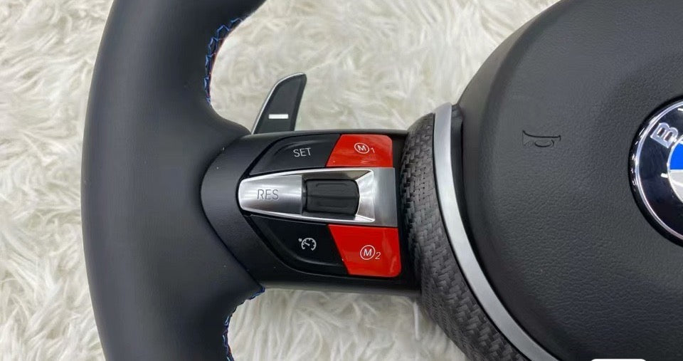 BMW cruise control M1M2 red/blue sport buttons