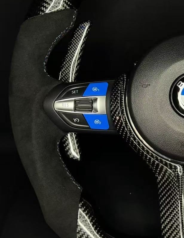 BMW cruise control M1M2 red/blue sport buttons
