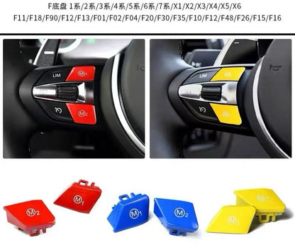 BMW cruise control M1M2 red/blue sport buttons