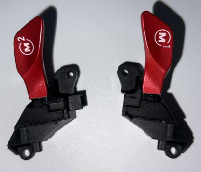 BMW 3 Series5 Series, M1M2 - Red mode switch buttons available on all models with G chassis