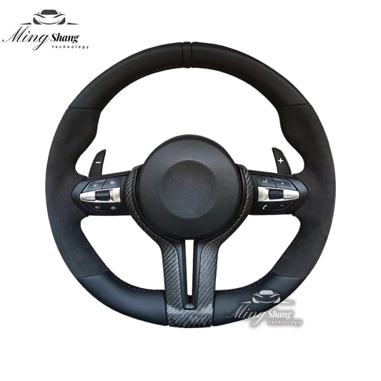 The new MP AUTO steering wheel is suitable for BMW F10 F30 F21 F22 F46 F30 F35 E46 E60 E90 X1 X2 X3 X4 X5 X6 M1 M2 M3 M4 E92 E83