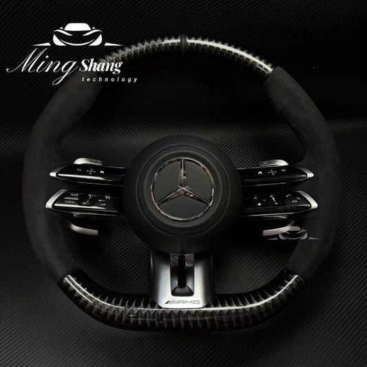 NEW carbon Steering wheel for Mercedes-Benz AMG W167 W177 W190 W205 W206 W213 W217 W222 W223 X253 W290 W292 W463 W464