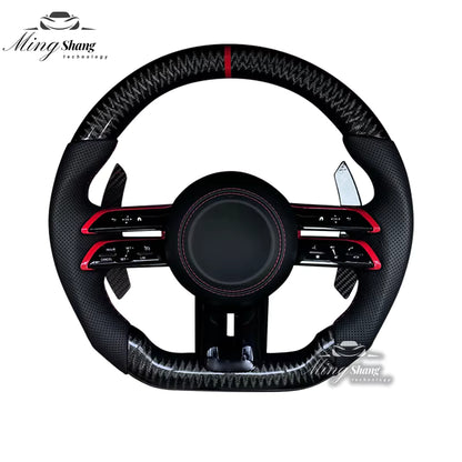 The new Dragonfly AMG steering wheel is suitable for Mercedes-Benz W205 C205 W166 W167 W177 W213 W217 W222 W223 W253 W257 GLE GT