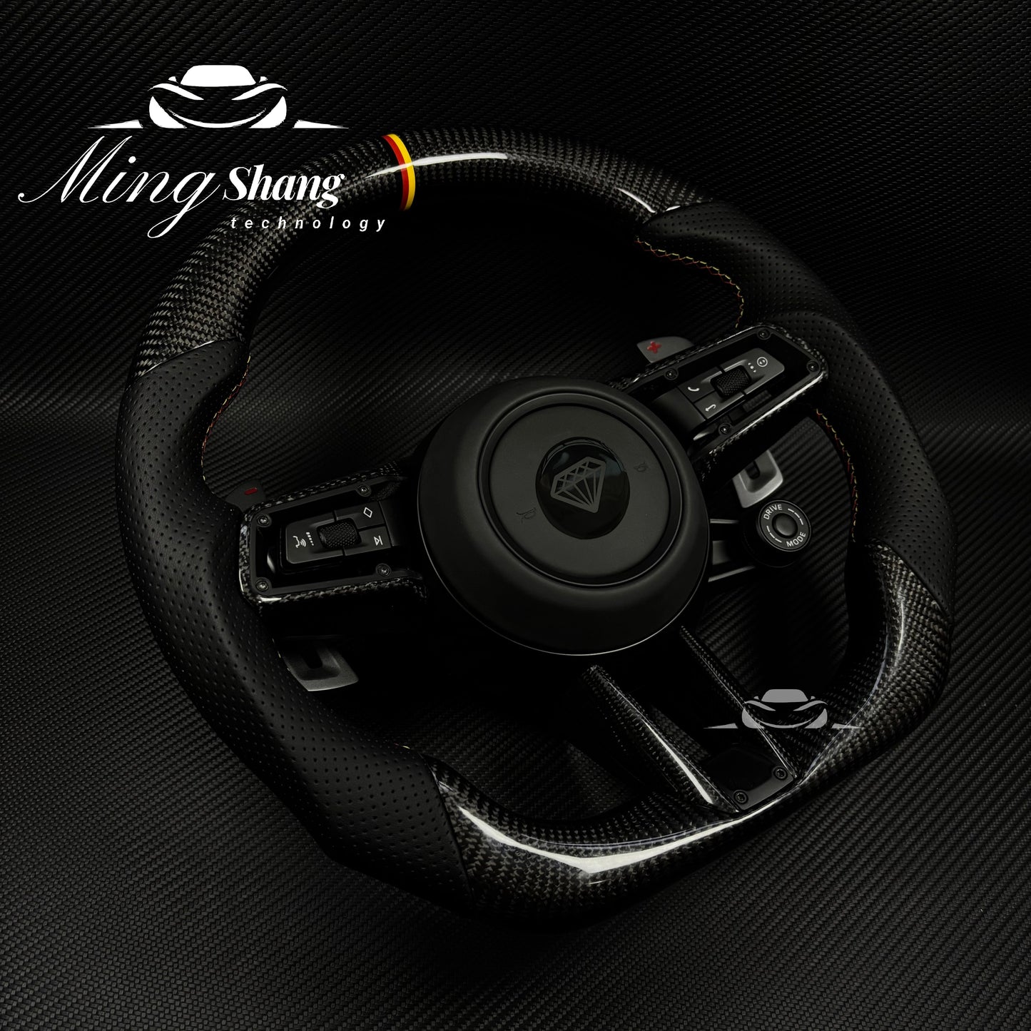 AUTO OHC Sports steering wheel assembly is available for Porsche's new 911 992 718 Paramela Taycan Tayenne Macan Cayman