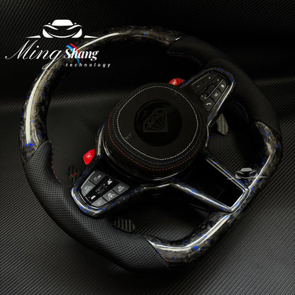 Customize Carbon Fiber Steering Wheel For BMWs G80 M3 G82 G83 M4 G20 G30 G08 F07 F10 F11 F12 F13 F14 F15 F16 F22 F30 F31 F32 F33