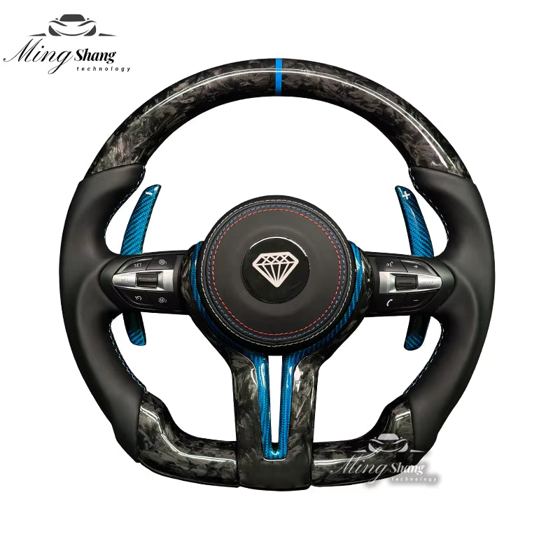 Forged carbon fiber AUTO steering wheel is suitable for BMW X1 X2 X3 X4 X5 X6 X7 M1 M2 M3 M4 M5 F36 F10 F30 F21 F22 F46 F30 F35