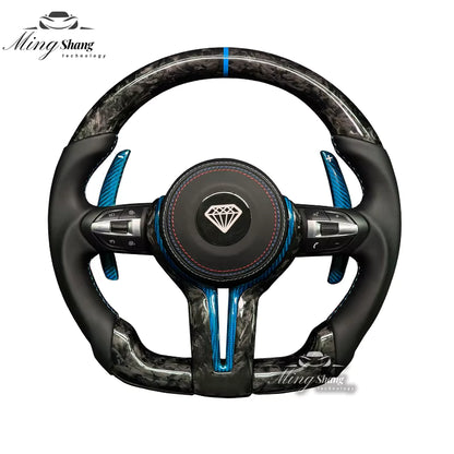Forged carbon fiber AUTO steering wheel is suitable for BMW X1 X2 X3 X4 X5 X6 X7 M1 M2 M3 M4 M5 F36 F10 F30 F21 F22 F46 F30 F35
