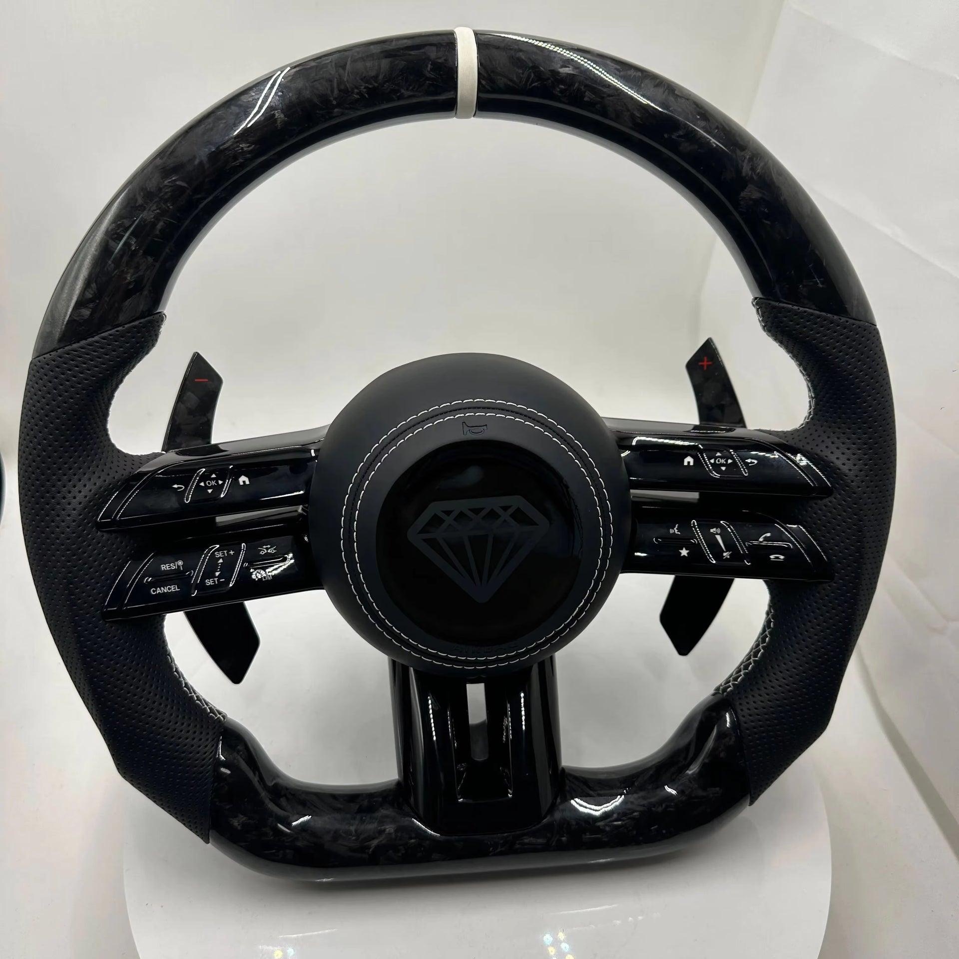 Hot sale for Mercedes-Benz W210 W204 E-Class Maybach-S 2007-2023 custom carbon fiber sports steering wheel