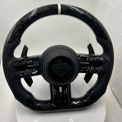 Hot sale for Mercedes-Benz W210 W204 E-Class Maybach-S 2007-2023 custom carbon fiber sports steering wheel