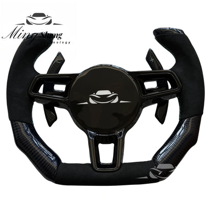 F1 Steering Wheel for Macan Cayenne Panamera Taycan 718 Cayman 991 992 911.2 Carrera GT2 GT2RS GT3 GT3RS RS GT4