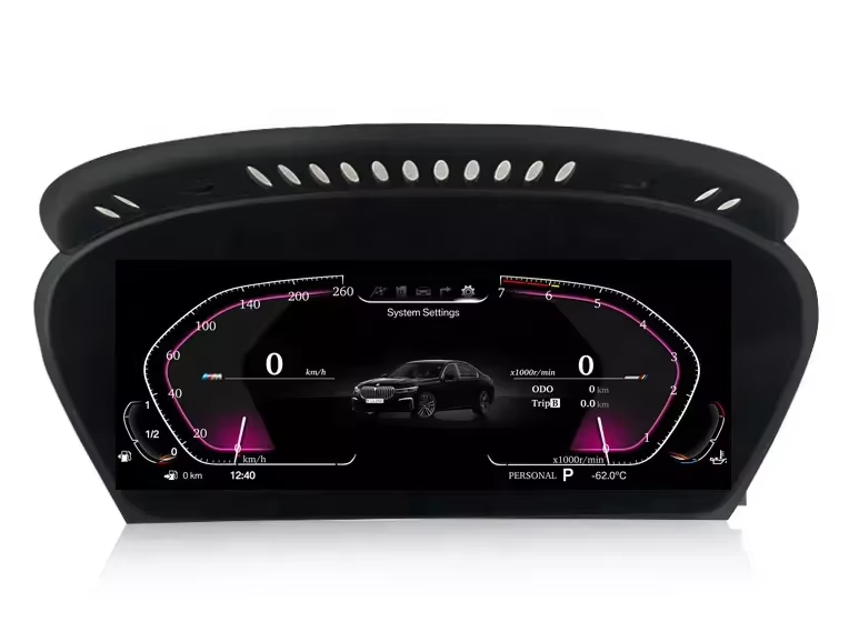 High Quality Car Instrument Automatic Lcd Display Instrument Panel Customization for bmw 34567series X3X4X5X6 3GT 5GT Lcd Instrument Panel