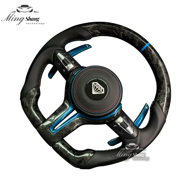 Forged carbon fiber AUTO steering wheel is suitable for BMW X1 X2 X3 X4 X5 X6 X7 M1 M2 M3 M4 M5 F36 F10 F30 F21 F22 F46 F30 F35