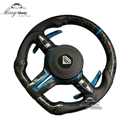 Forged carbon fiber AUTO steering wheel is suitable for BMW X1 X2 X3 X4 X5 X6 X7 M1 M2 M3 M4 M5 F36 F10 F30 F21 F22 F46 F30 F35