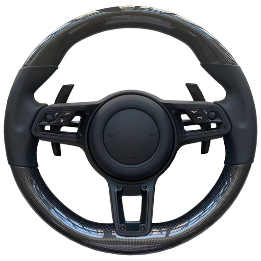 New steering wheel for Porsche Macan Cayenne Panamera Taycan 718 Cayman 991 992 911 911.2 Carrera GT2 GT2RS GT3 GT3RS GT3 RS GT4