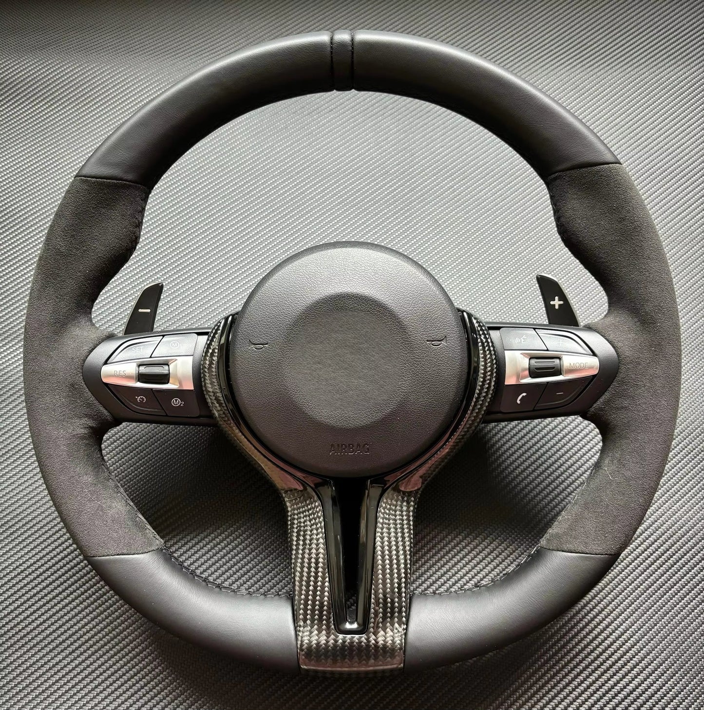Dry carbon Steering Wheel for BMW F01 F02 F06 F07 F10 F11 F12 F13 F14 F15 F16 F22 F30 F31 F32 F33 F34 F80 F82 F83 F85 F86 F87