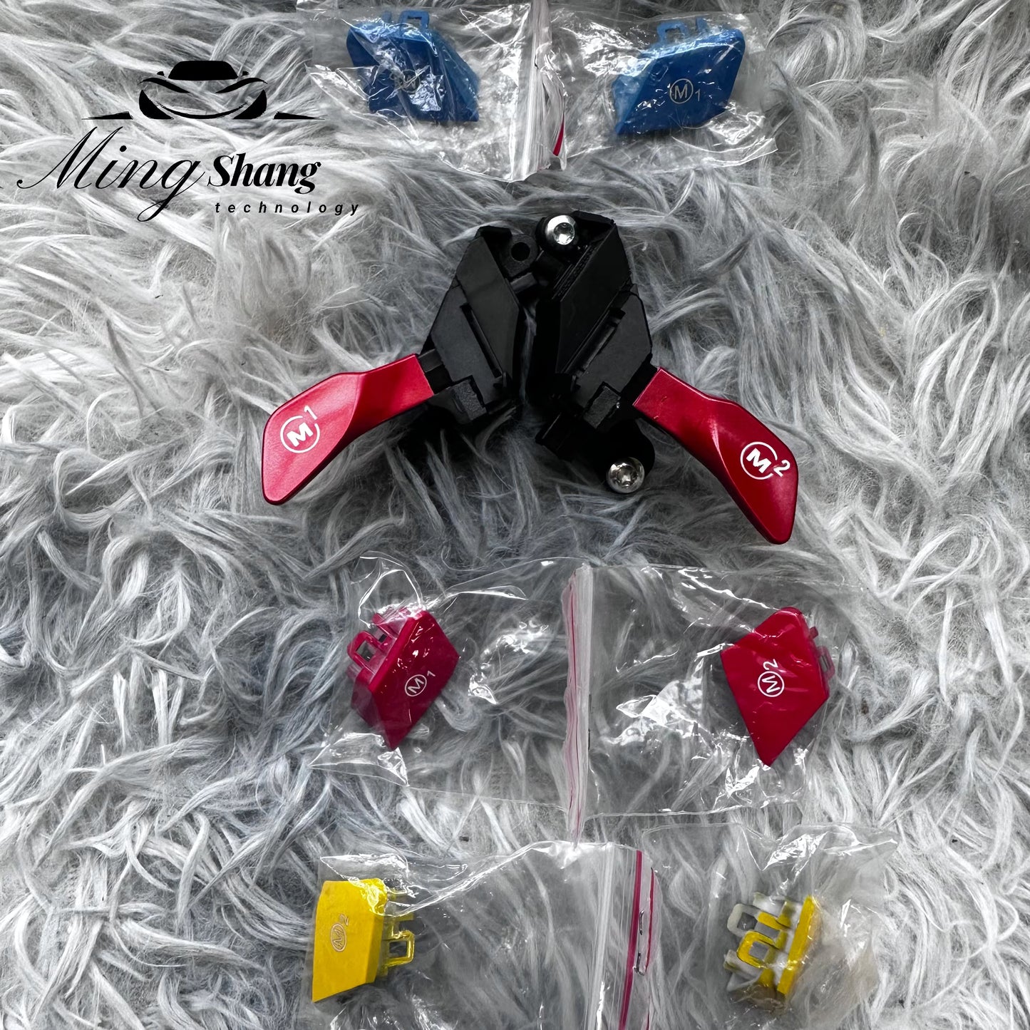 MT AUTO Carbon fiber parts for the steering wheel,