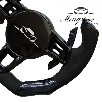 F1 Steering Wheel for Macan Cayenne Panamera Taycan 718 Cayman 991 992 911.2 Carrera GT2 GT2RS GT3 GT3RS RS GT4