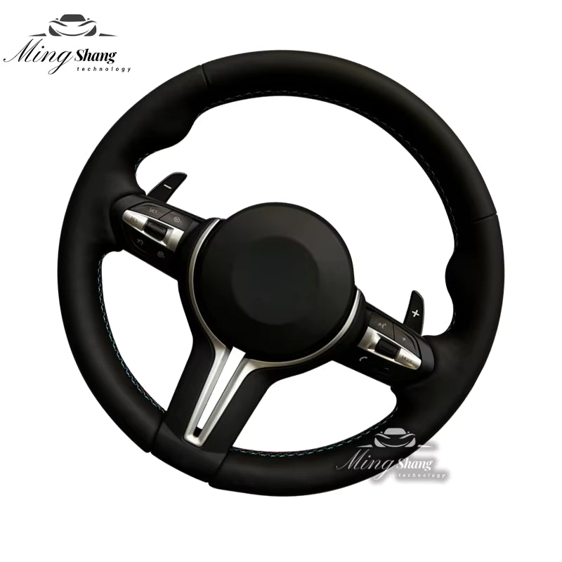 The Napa leather steering wheel is suitable for BMW F30 F32 F11 F02 F07 F18 F22 F10 F20  E90 X6 X5 X1 X2 X3 X4 M2 M3 M4 M5 M6