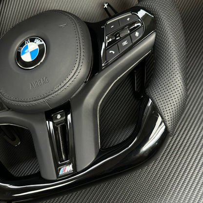 Forged carbon fiber car steering wheels are suitable for BMW F/G chassis F01 F07 F10 F30 F21 F22 F46 F30 F35 G30 G38 G26 G60 F35
