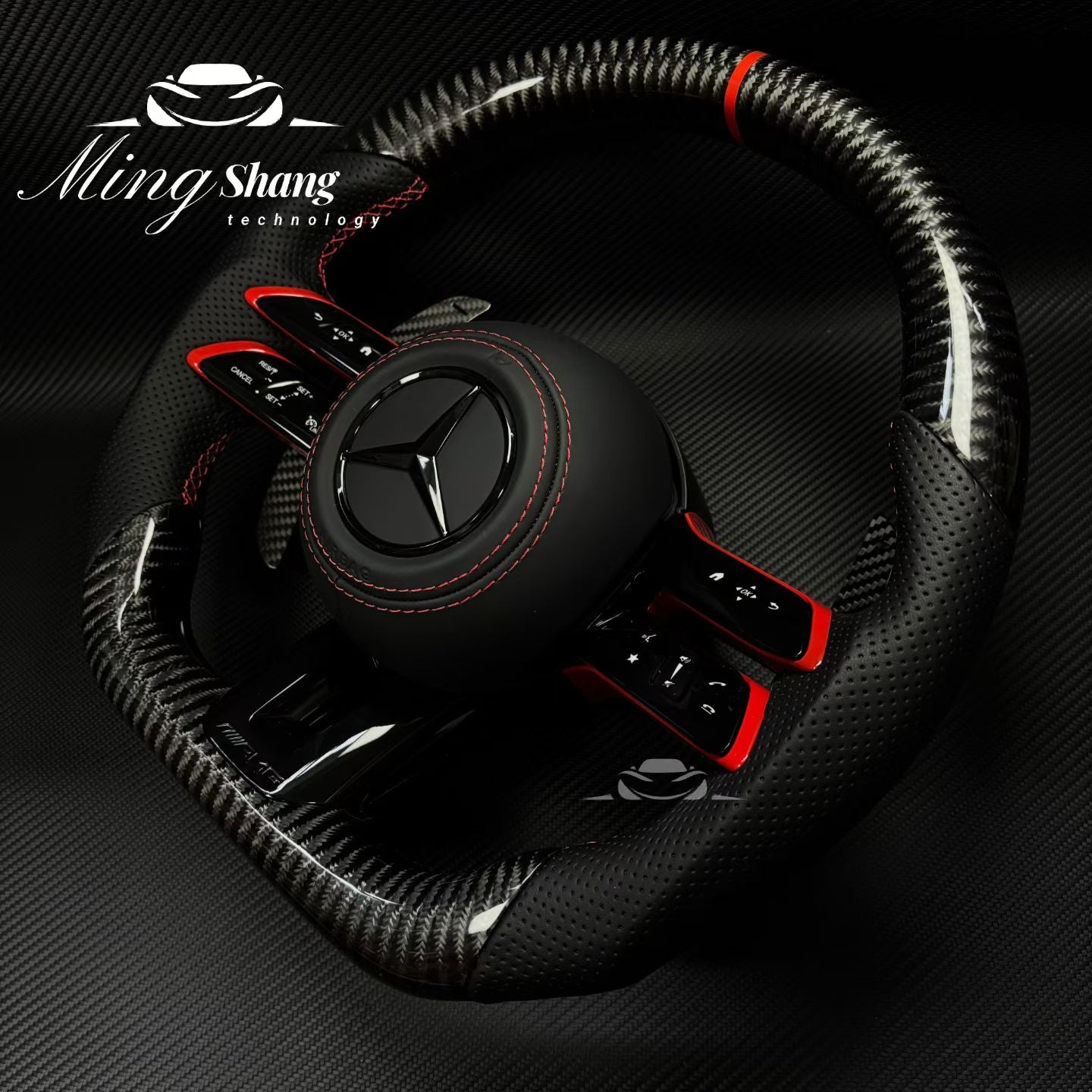 The new Dragonfly AMG steering wheel is suitable for Mercedes-Benz W205 C205 W166 W167 W177 W213 W217 W222 W223 W253 W257 GLE GT