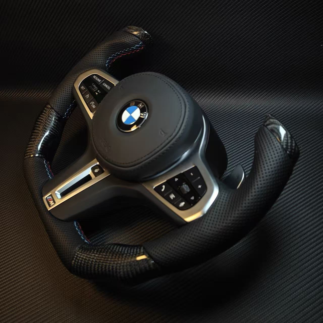 M Really Unique Carbon Steering wheel for BMW G01 G02 G05 G06 G07 G08 G11 G12 G14 G15 G16 G17 G20 G22 G23 G24 G26 G29 G30 G31 G32 G70 G80 G81 G82 G87