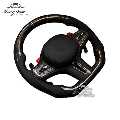 Forged carbon fiber car steering wheels are suitable for BMW F/G chassis F01 F07 F10 F30 F21 F22 F46 F30 F35 G30 G38 G26 G60 F35