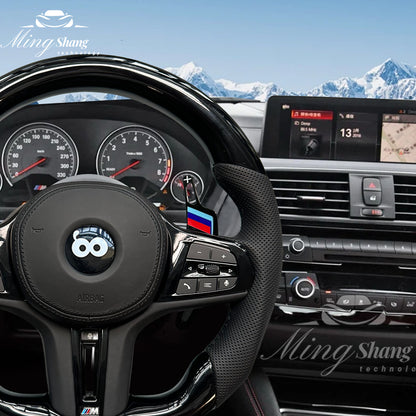 The Bordeaux carbon fiber AUTO steering wheel is suitable for BMW G20 G30 G05 G01 G02 G06 G07 X5 F10 F30 F21 F22 F46 F30 F35