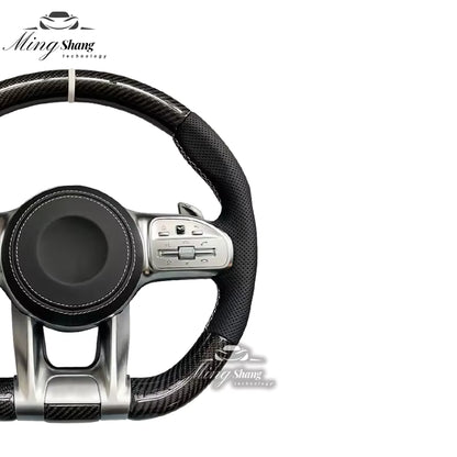 Carbon fiber AMG steering wheels are suitable for Mercedes-Benz w222 w221 w463 w211 w213 w223 w210 w205 w204 w218 w219 w212
