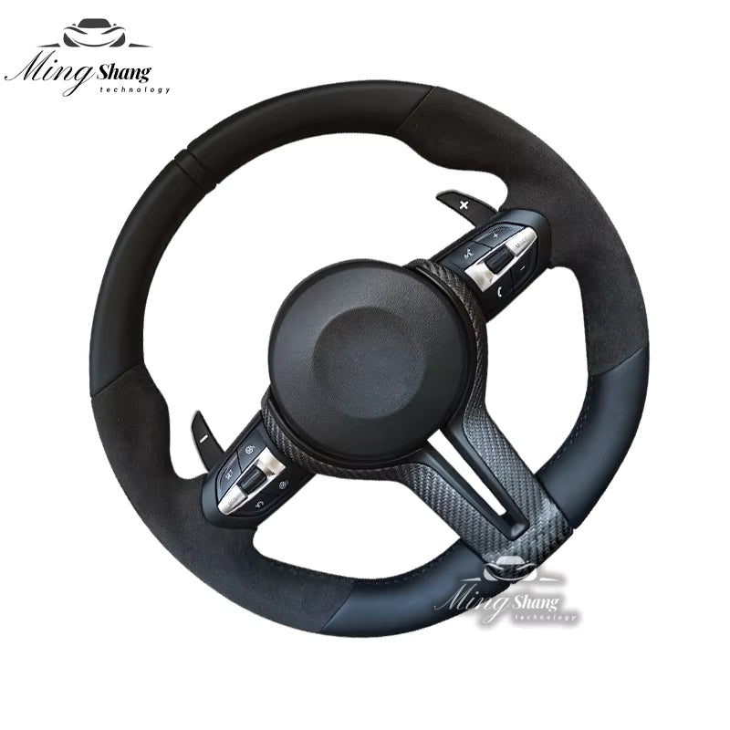 The new MP AUTO steering wheel is suitable for BMW F10 F30 F21 F22 F46 F30 F35 E46 E60 E90 X1 X2 X3 X4 X5 X6 M1 M2 M3 M4 E92 E83