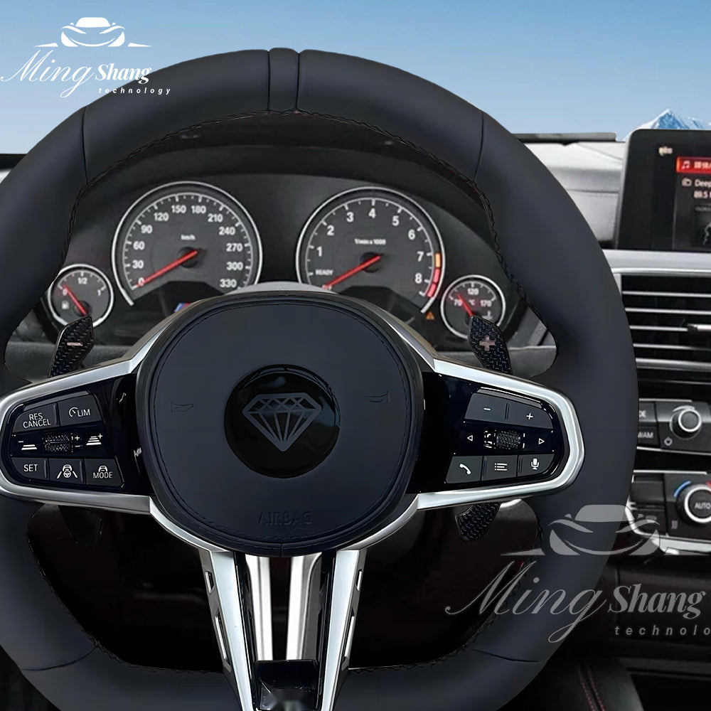 The red-label leather sport steering wheel is suitable for BMW F02 X2 X3 X4 X5 X6 M2 M3 M4 M5 M6 F10 F30 F21 F22 F46 F30 F03 F13 G01 G02 G05 G06 G07 G08 G11 G12 G14 G15 G16 G17 G20 G29 G30 G31 G32 G80 G82 F92 X3