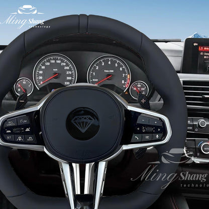 The red-label leather sport steering wheel is suitable for BMW F02 X2 X3 X4 X5 X6 M2 M3 M4 M5 M6 F10 F30 F21 F22 F46 F30 F03 F13 G01 G02 G05 G06 G07 G08 G11 G12 G14 G15 G16 G17 G20 G29 G30 G31 G32 G80 G82 F92 X3