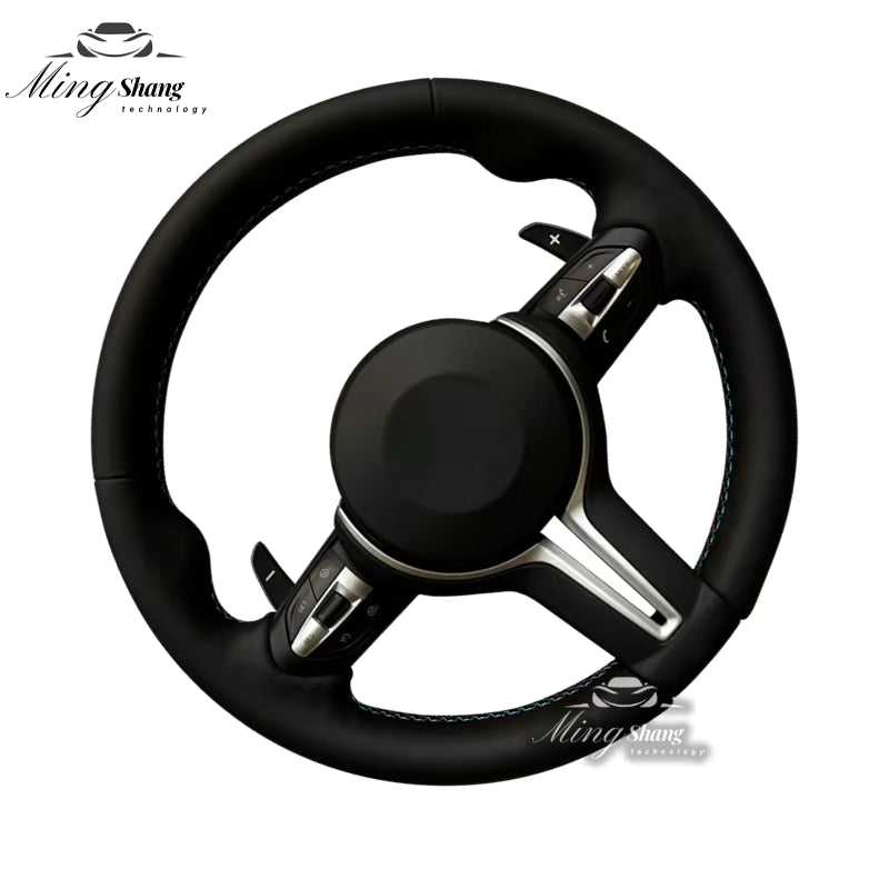 The Napa leather steering wheel is suitable for BMW F30 F32 F11 F02 F07 F18 F22 F10 F20  E90 X6 X5 X1 X2 X3 X4 M2 M3 M4 M5 M6