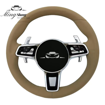 Heating Steering Wheel for Porsche Panamera Macan Cayenne Taycan 718 Cayman GT4 RS 911 Carrera Targa 911 GT3 911.2 991 992 GT2