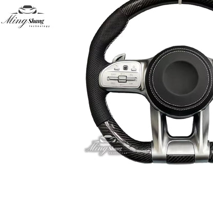 Carbon fiber AMG steering wheels are suitable for Mercedes-Benz w222 w221 w463 w211 w213 w223 w210 w205 w204 w218 w219 w212