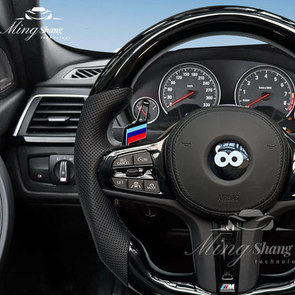 The Bordeaux carbon fiber AUTO steering wheel is suitable for BMW G20 G30 G05 G01 G02 G06 G07 X5 F10 F30 F21 F22 F46 F30 F35