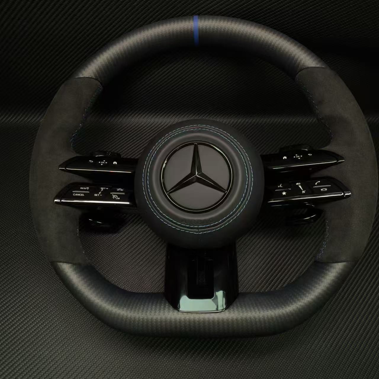 NEW carbon Steering wheel for Mercedes-Benz AMG W167 W177 W190 W205 W206 W213 W217 W222 W223 X253 W290 W292 W463 W464