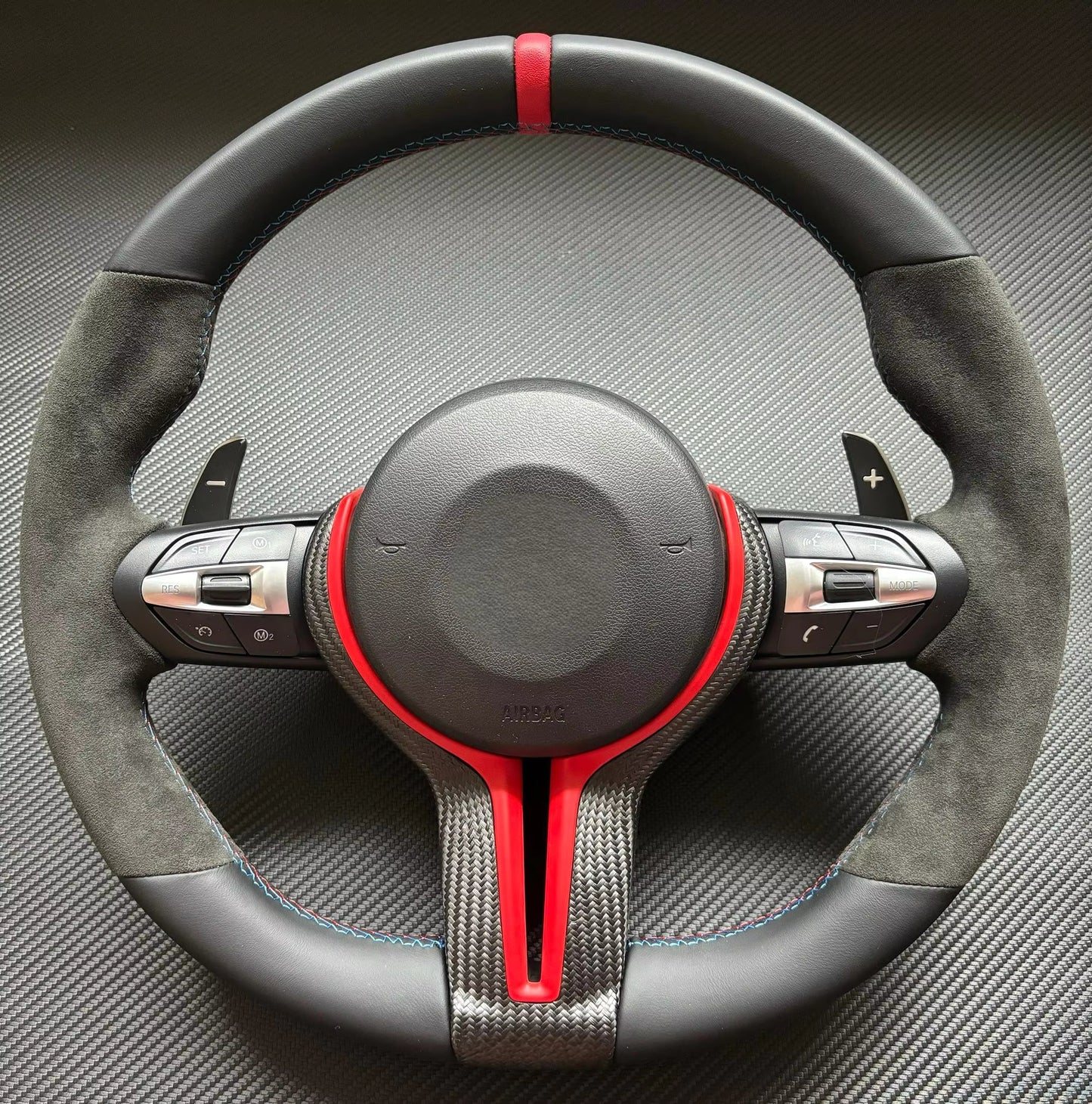 Dry carbon MP Steering Wheel for BMW F01 F02 F06 F07 F10 F11 F12 F13 F14 F15 F16 F22 F30 F31 F32 F33 F34 F80 F82 F83 F85 F86 F87