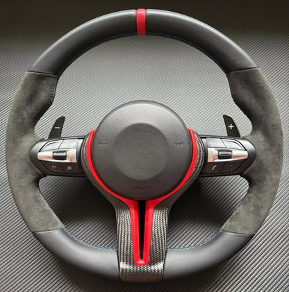 Dry carbon MP Steering Wheel for BMW F01 F02 F06 F07 F10 F11 F12 F13 F14 F15 F16 F22 F30 F31 F32 F33 F34 F80 F82 F83 F85 F86 F87