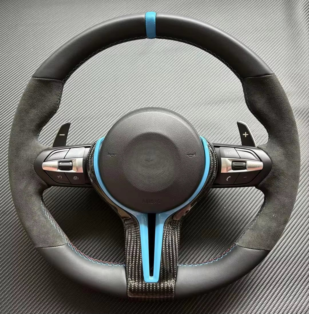 Dry carbon MP Steering Wheel for BMW F01 F02 F06 F07 F10 F11 F12 F13 F14 F15 F16 F22 F30 F31 F32 F33 F34 F80 F82 F83 F85 F86 F87