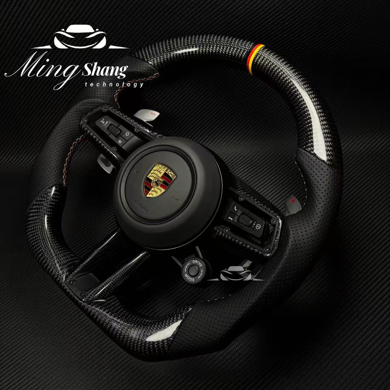 AUTO OHC Sports steering wheel assembly is available for Porsche's new 911 992 718 Paramela Taycan Tayenne Macan Cayman