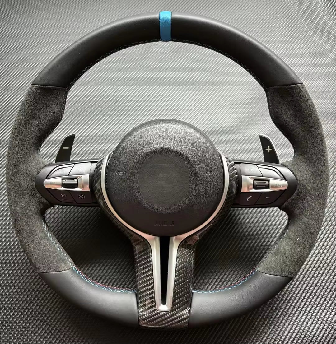 Dry carbon MP Steering Wheel for BMW F01 F02 F06 F07 F10 F11 F12 F13 F14 F15 F16 F22 F30 F31 F32 F33 F34 F80 F82 F83 F85 F86 F87