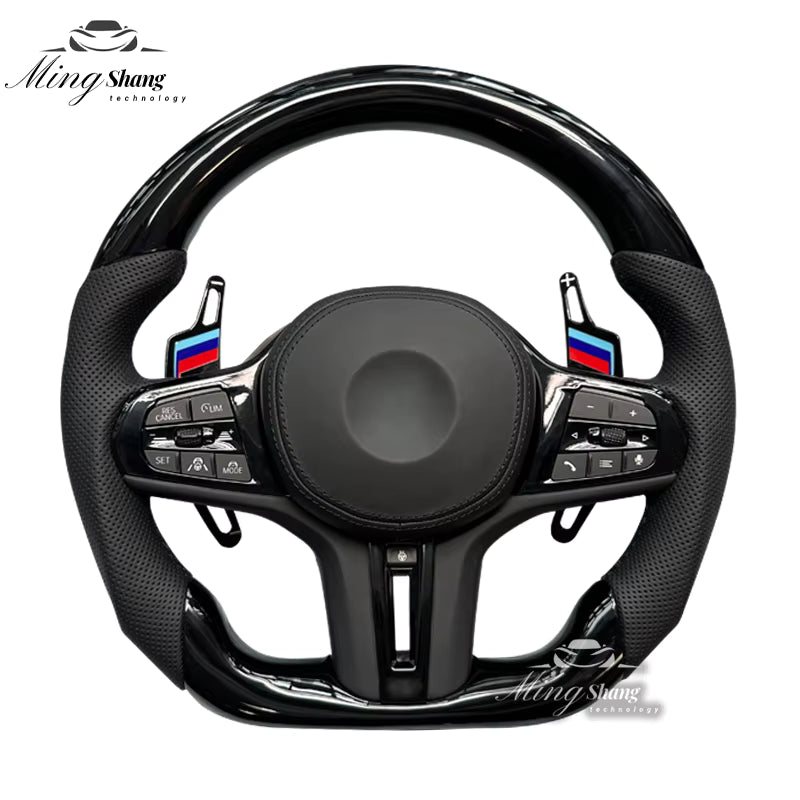 Forged carbon fiber car steering wheels are suitable for BMW F/G chassis F01 F07 F10 F30 F21 F22 F46 F30 F35 G30 G38 G26 G60 F35