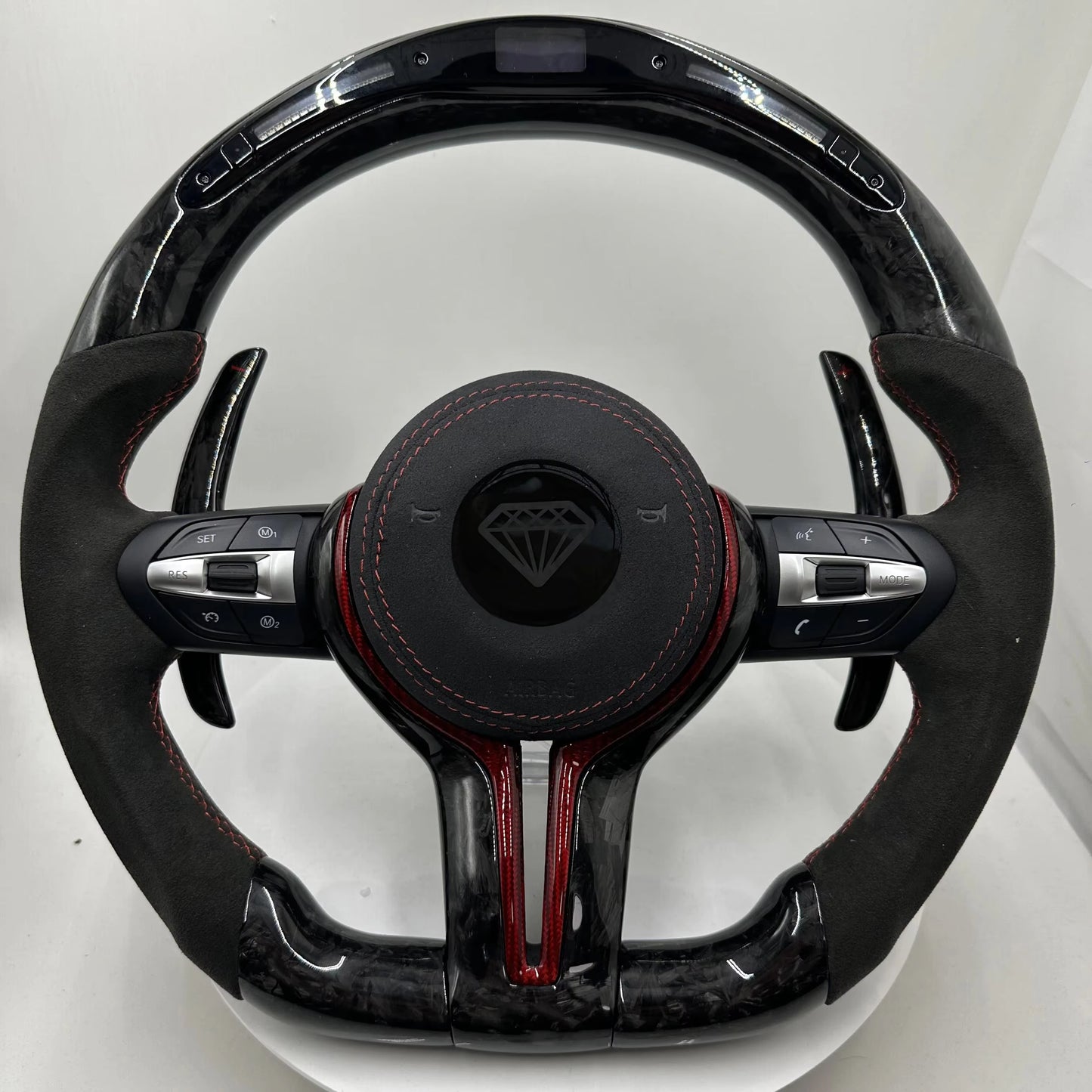 LED Display Carbon Fiber Steering Wheel For Bmw F30 F32 F33 F34 F35 F36F01 F06 F07 F10 F11 F12 F13 F14 F15 F16 F22 F18 F80 F82