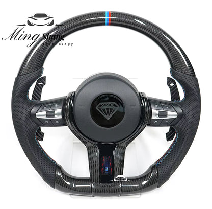 SK CUSTOM F30 F10 E90 G07 G22 G38 G20 F80 F87 F90 M3 Magnetic Paddle Shifters Carbon Fiber Steering Wheel Shift Paddles for BMW