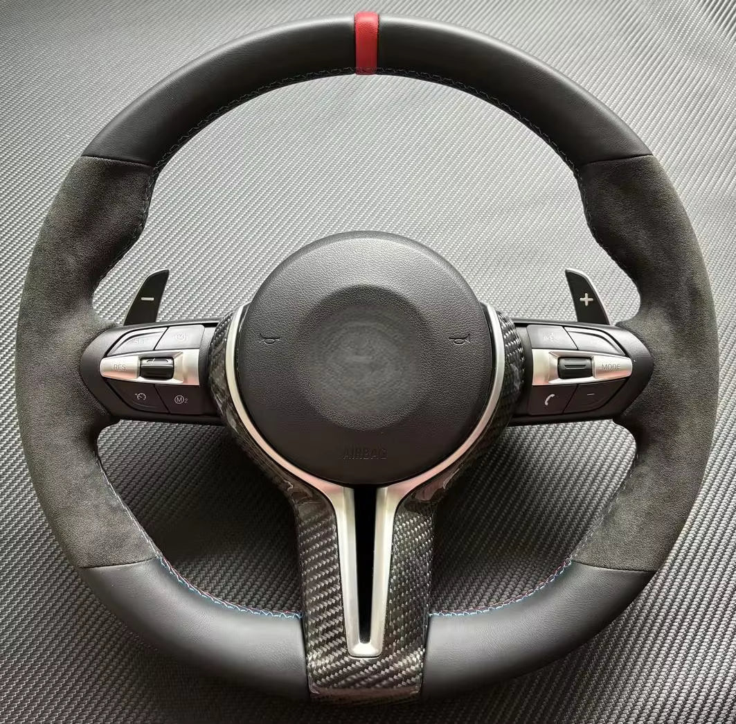 Dry carbon Steering Wheel for BMW F01 F02 F06 F07 F10 F11 F12 F13 F14 F15 F16 F22 F30 F31 F32 F33 F34 F80 F82 F83 F85 F86 F87