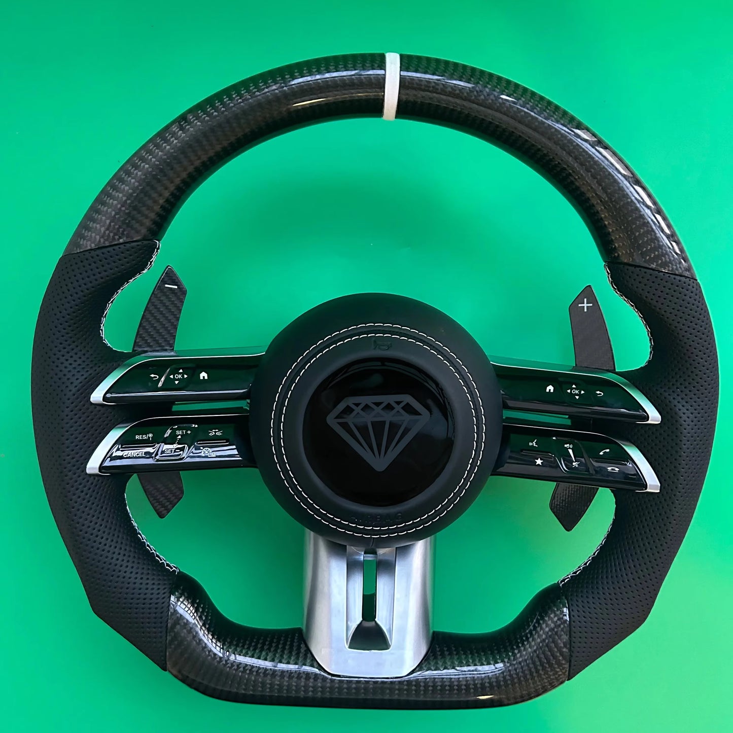 Hot sale for Mercedes-Benz W210 W204 E-Class Maybach-S 2007-2023 custom carbon fiber sports steering wheel