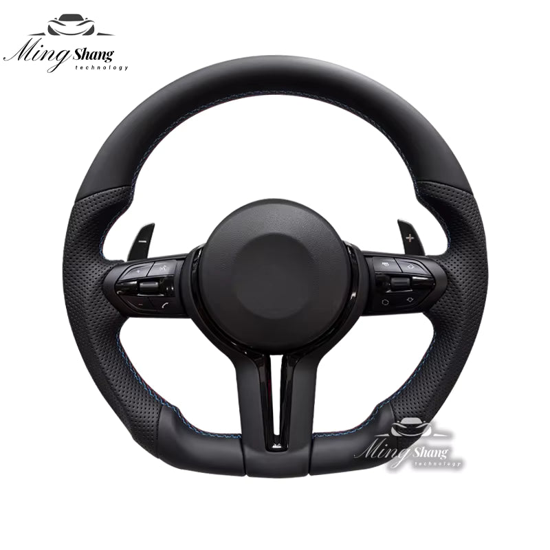The Napa leather steering wheel is suitable for BMW F30 F32 F11 F02 F07 F18 F22 F10 F20  E90 X6 X5 X1 X2 X3 X4 M2 M3 M4 M5 M6