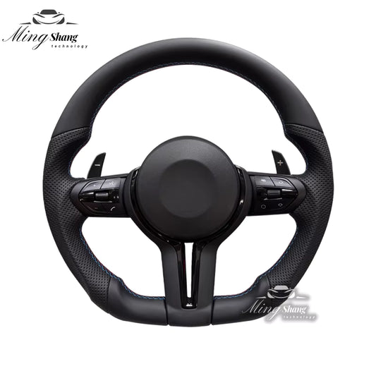 The Napa leather steering wheel is suitable for BMW F30 F32 F11 F02 F07 F18 F22 F10 F20  E90 X6 X5 X1 X2 X3 X4 M2 M3 M4 M5 M6